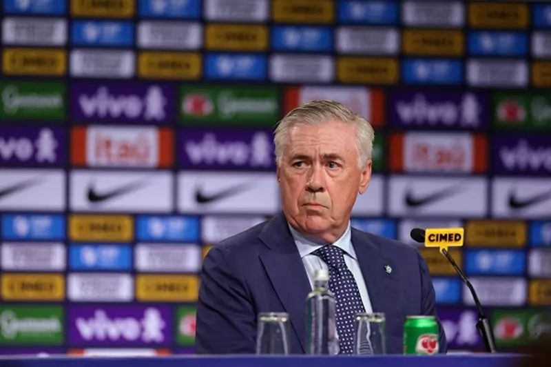 أنشيلوتي: زيارتي للبرازيل تهدف للفوز بكأس العالم ووداعي لريال مدريد ليس النهاية