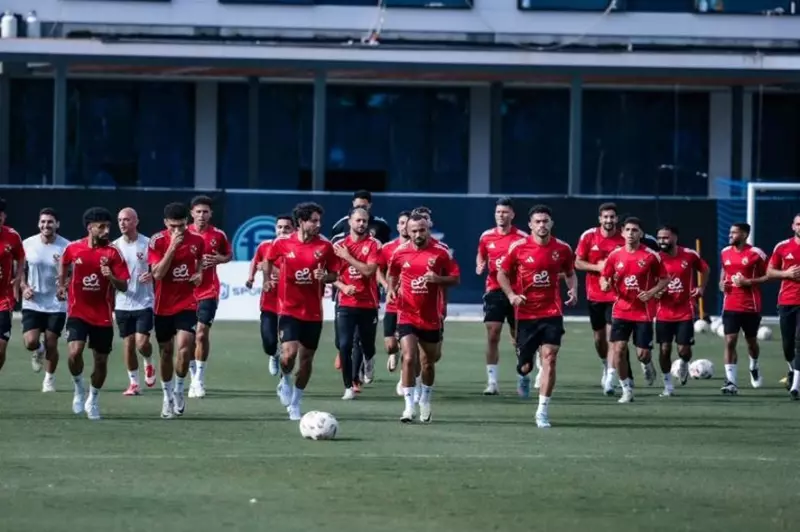 الأهلي يجري تمارين خفيفة في فندق الإقامة استعدادًا لمواجهة باتشوكا